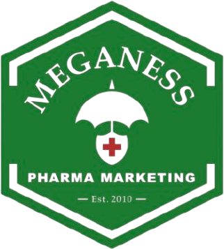 Meganess Pharma Marketing Logo